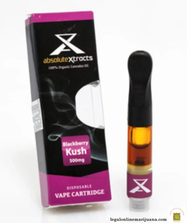 BLACKBERRY KUSH VAPE CARTRIDGE 500MG